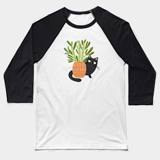 cat plant Baseball T-Shirt